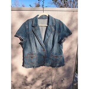 Cato Denim Jacket Short Sleeve